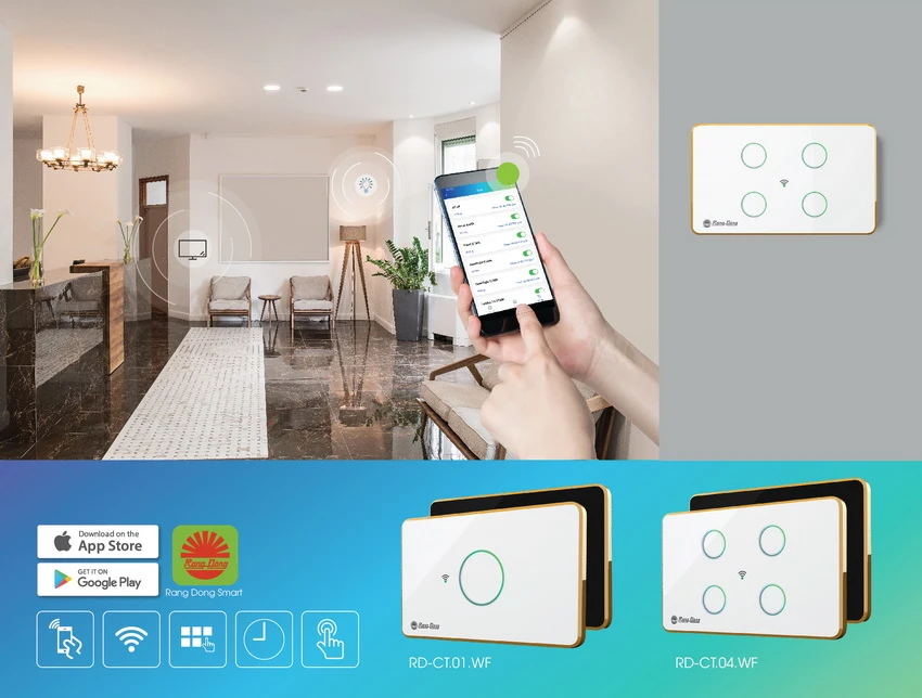 Smart BLE Mesh - Hệ thống nhà thông minh toàn diện không điểm chết của Rạng Đông.