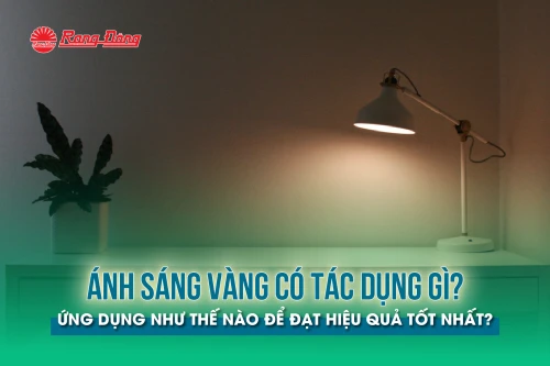 Ánh sáng vàng có tác dụng gì? Ứng dụng như thế nào để đạt hiệu quả tốt nhất?