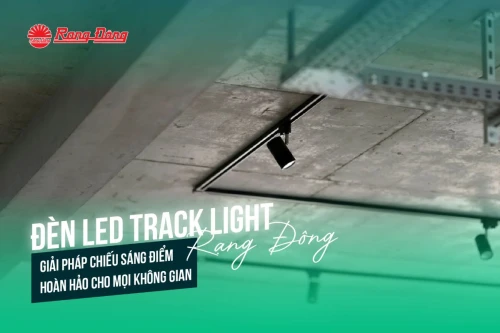 Đèn LED Track Light Rạng Đông - Giải pháp chiếu sáng điểm hoàn hảo cho mọi không gian