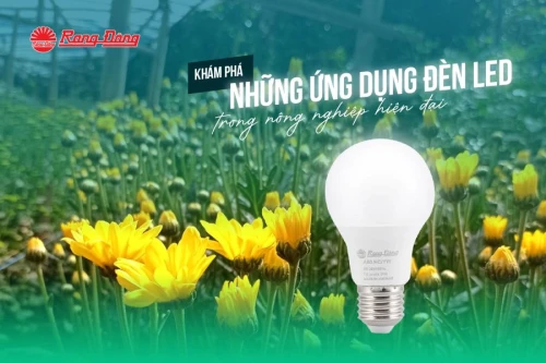 Khám phá những ứng dụng đèn LED trong nông nghiệp hiện đại