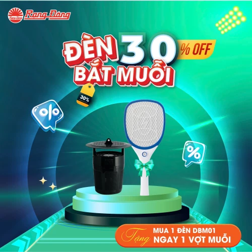 COMBO ĐÈN BẮT MUỖI TẶNG VỢT MUỖI