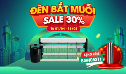 ƯU ĐÃI GIÁ SỐC: RINH NGAY COMBO DIỆT MUỖI TẬN GỐC