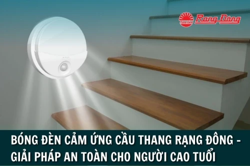 Bóng Đèn Cảm Ứng Cầu Thang Rạng Đông - Giải Pháp An Toàn Cho Người Cao Tuổi