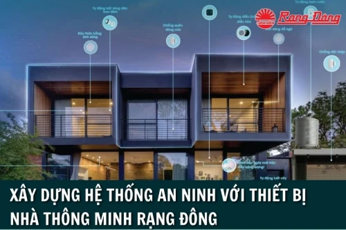 Xây Dựng Hệ Thống An Ninh Với Thiết Bị Nhà Thông Minh Rạng Đông