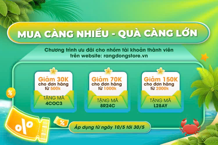 MUA CÀNG NHIỀU, QUÀ CÀNG LỚN