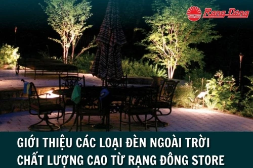 Giới Thiệu Các Loại Đèn Ngoài Trời Chất Lượng Cao Từ Rạng Đông Store