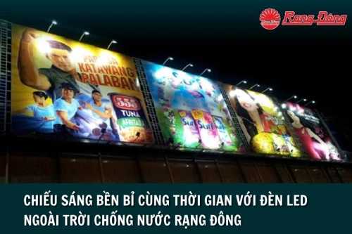 Chiếu Sáng Bền Bỉ Cùng Thời Gian Với Đèn LED Ngoài Trời Chống Nước Rạng Đông