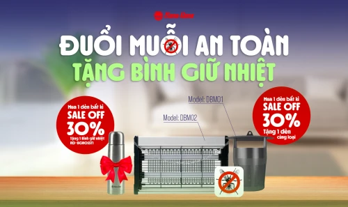 ĐUỔI MUỖI AN TOÀN - TẶNG BÌNH GIỮ NHIỆT