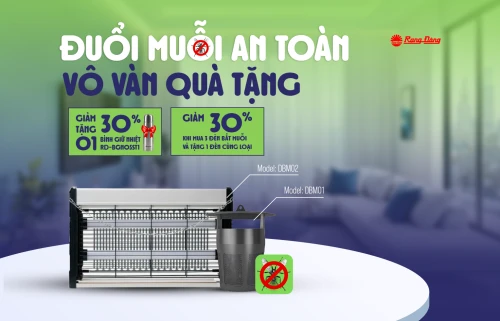 ĐUỔI MUỖI AN TOÀN – VÔ VÀN QUÀ TẶNG HẤP DẪN!