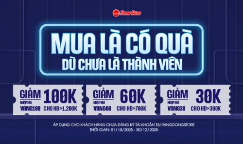MUA LÀ CÓ QUÀ – ƯU ĐÃI ĐẶC BIỆT CHO TẤT CẢ KHÁCH HÀNG!