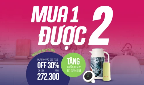 Mua 1 được 2: nhân đôi khuyến mãi