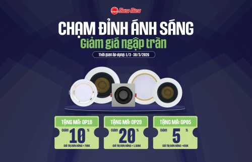 CHẠM ĐỈNH ÁNH SÁNG – GIẢM GIÁ TRÀN NGẬP
