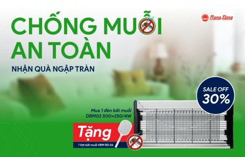CHỐNG MUỖI AN TOÀN – NHẬN QUÀ NGẬP TRÀN