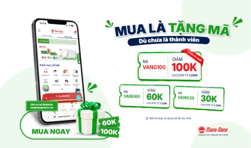 MUA LÀ TẶNG MÃ – DÙ CHƯA LÀ THÀNH VIÊN
