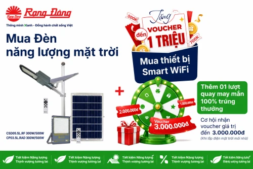 Mua đèn năng lượng mặt trời, nhận thêm sản phẩm smart wifi – giải pháp nâng cấp nhà cửa từ những tiện nghi nhỏ nhất