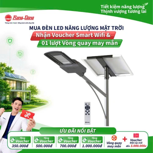 Đèn LED chiếu sáng đường NLMT CSD05.SL.RF 500W.V3 6500K