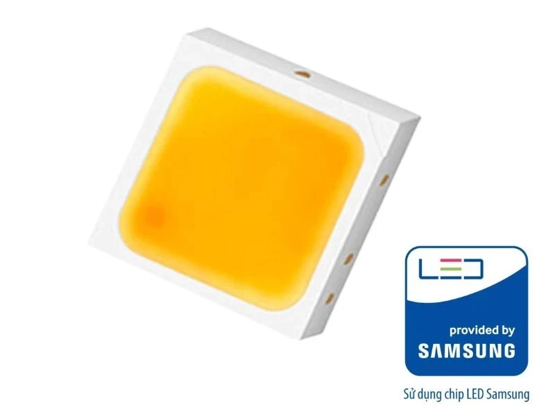 Đèn LED Downlight 10W Trần Đổi Màu 110/12W AT10 ĐM của Rạng Đông sử dụng chip LED Samsung