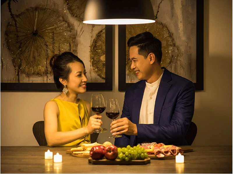 Đèn LED downlight âm trần Rạng Đông có thể lắp đặt ở nhiều không gian nội thất khác nhau