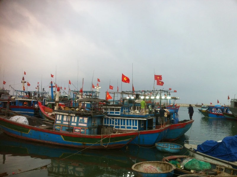 đèn led ngư nghiệp Rạng Đông hỗ trợ đắc lực cho những chuyến đánh cá xa bờ