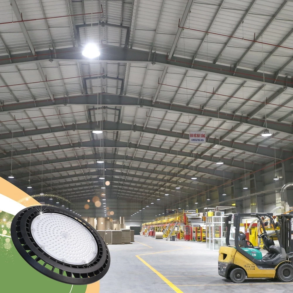 Đèn led highbay cung cấp nguồn ánh sáng toàn diện cho nhà xưởng