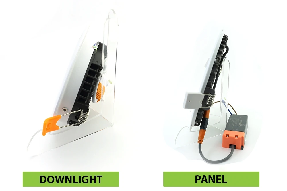 Khác biệt về thiết kế của đèn Panel với đèn LED âm trần