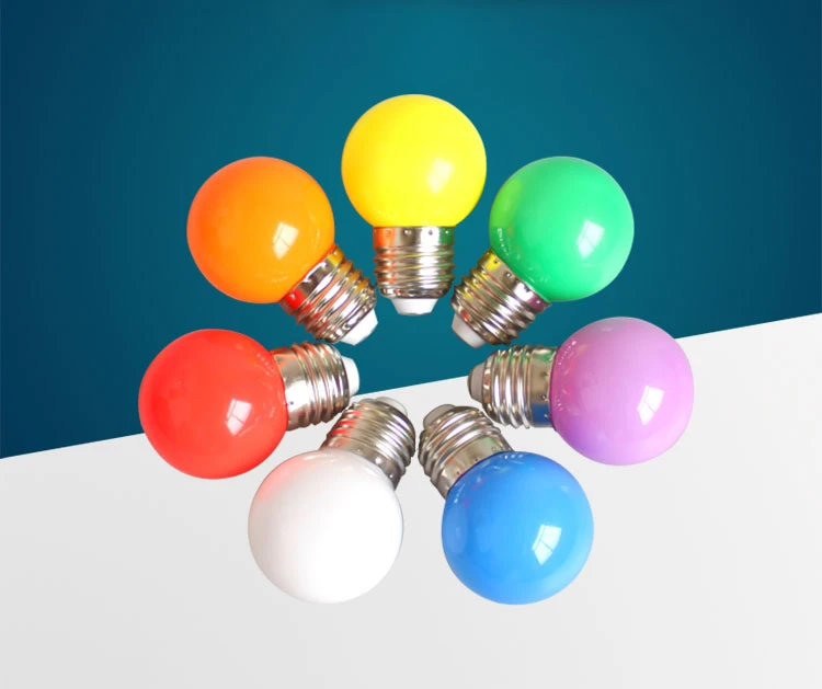 bóng led bulb trang trí Rạng Đông có đa dạng màu sắc