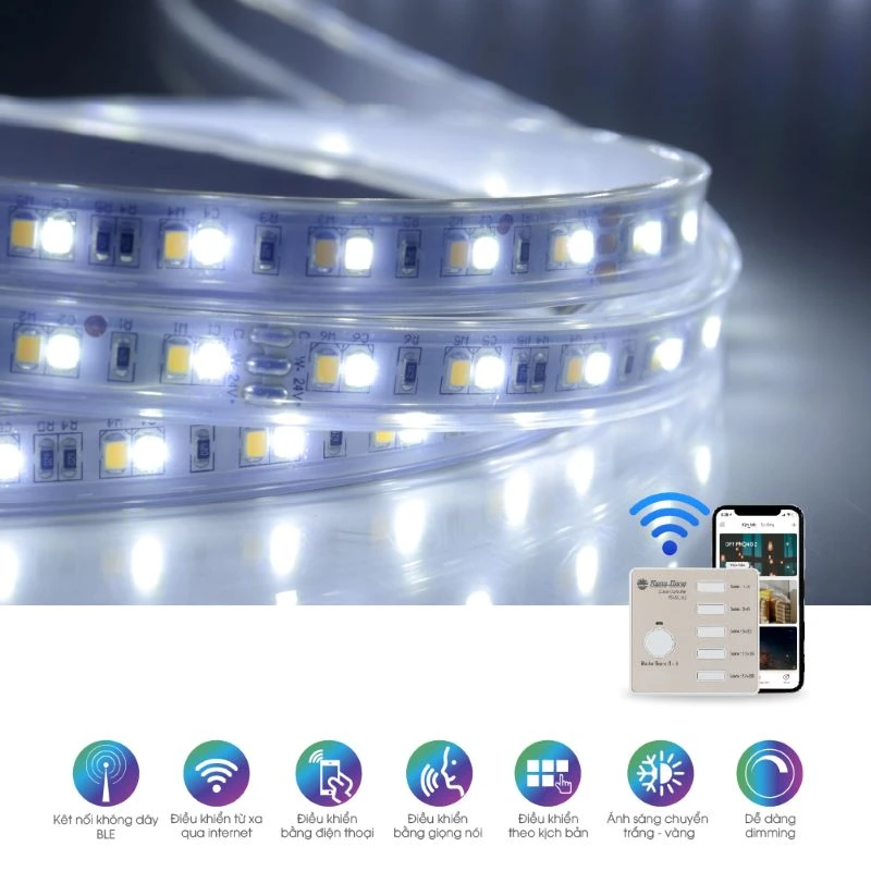 Những tiện ích của đèn LED dây mang lại cho người dùng