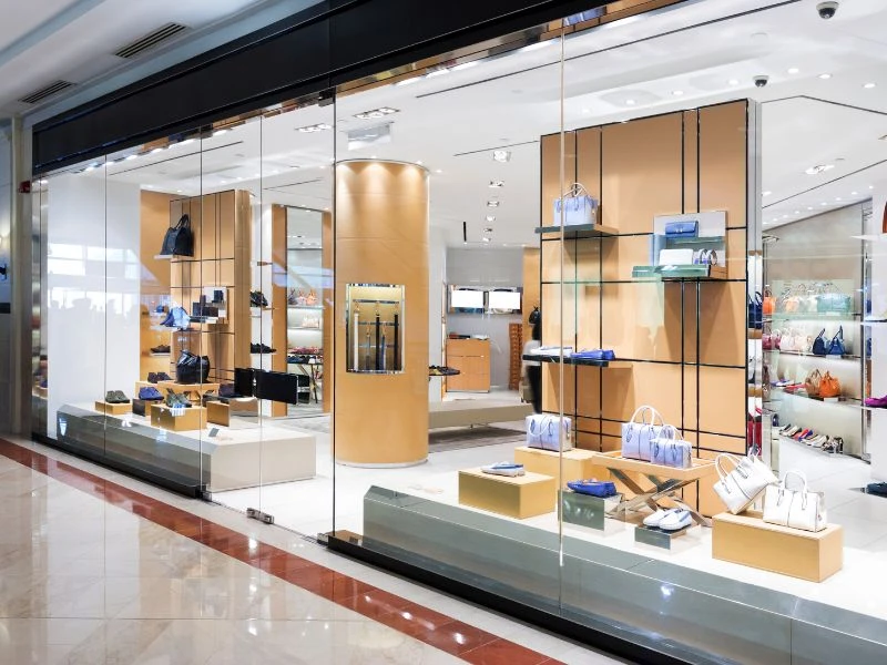 Rạng Đông cung cấp hệ thống chiếu sáng shop thời trang trong trung tâm thương mại