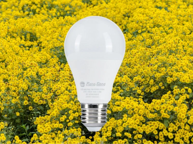 Tiết kiệm 70% điện năng so với bóng đèn Compact 20W 2700K, giúp chủ vườn giảm chi phí sản xuất