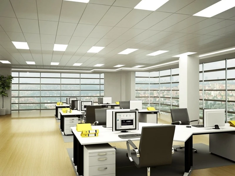 Đèn LED âm trần Rạng Đông thường được sử dụng phổ biến trong chiếu sáng văn phòng