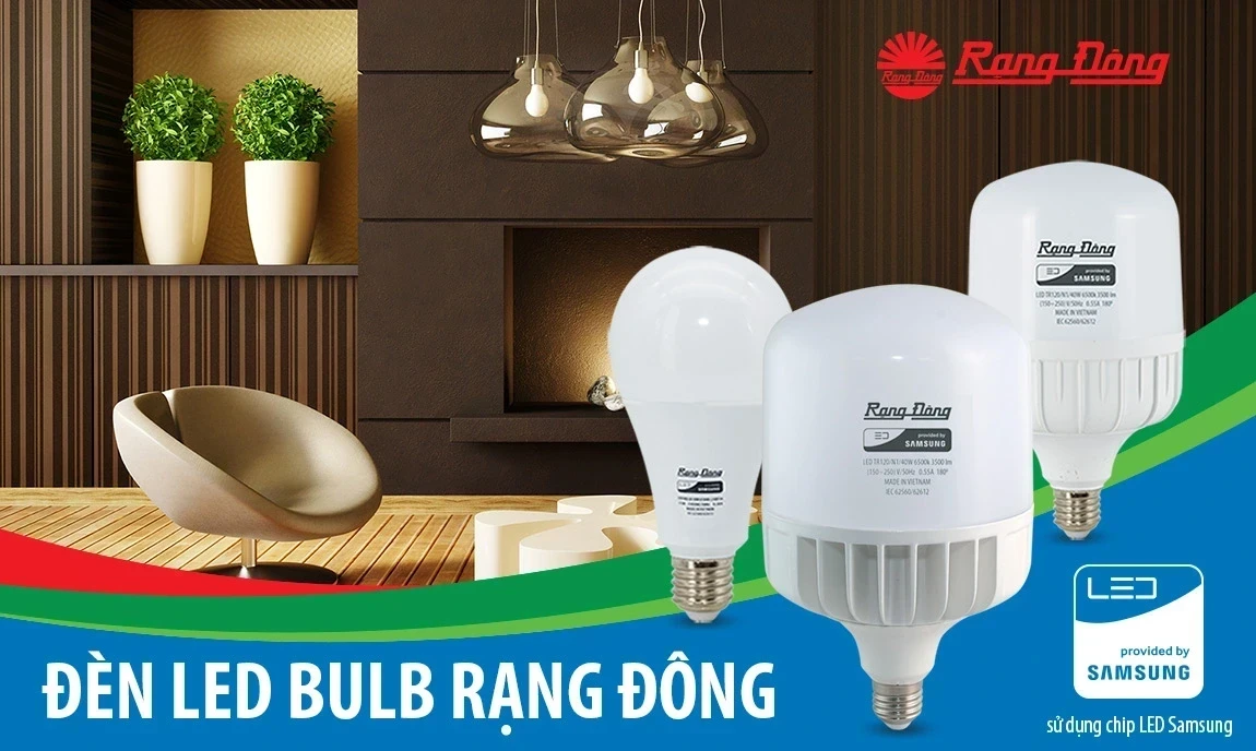 LED Bulb Tròn Rạng Đông mang lại ánh sáng mạnh mẽ nhưng vẫn đảm bảo tiết kiệm điện tối ưu