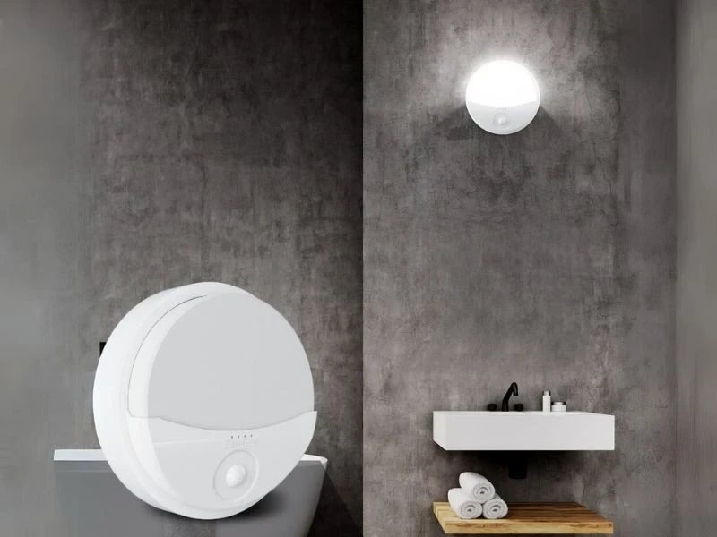 Điểm nổi bật nhất của bóng đèn gắn tường cảm biến chính là khả năng tự động hoạt động