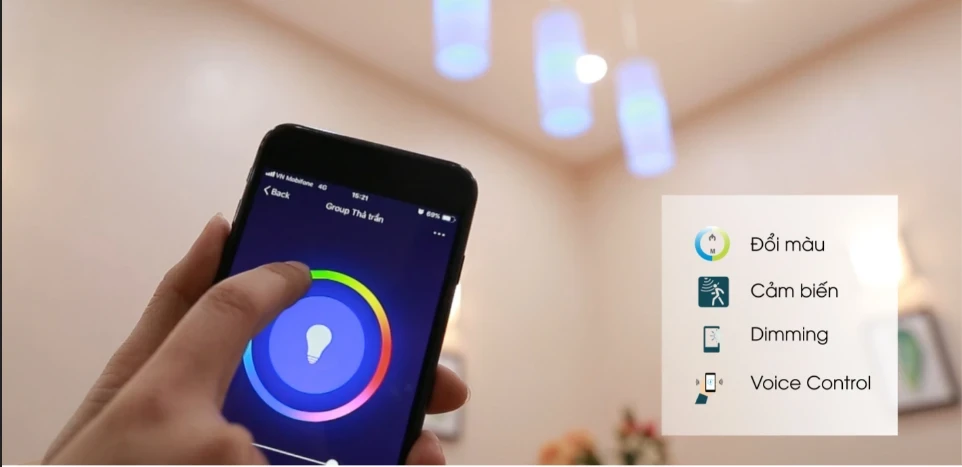 Điều khiển từ xa qua Bluetooth Mesh