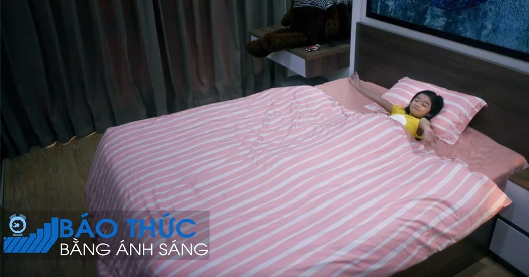 Tính năng hẹn giờ và kịch bản chiếu sáng thông minh