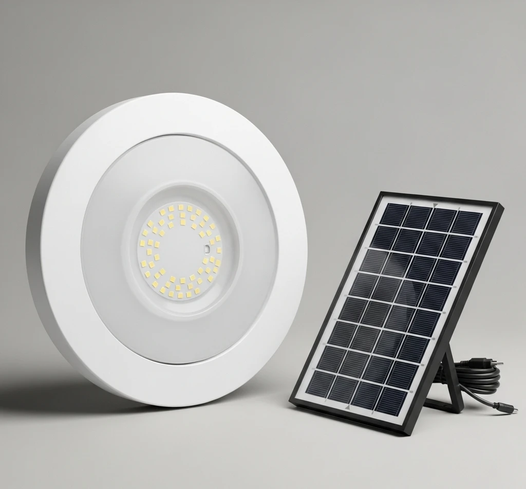 Pin Lithium LiFePO4 dung lượng cao kết hợp tấm pin polycrystalline