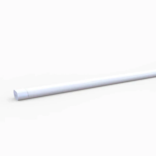 Thiết kế dạng thanh dài 600mm, mỏng nhẹ, có tai treo thuận tiện lắp đặt trên trần, tường hoặc treo trần, mang lại giải pháp chiếu sáng tối ưu, hiệu quả và thẩm mỹ cao