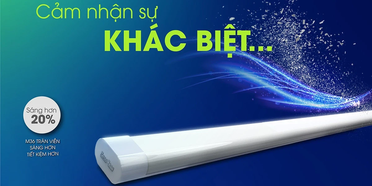 Với công suất 25W và ánh sáng trắng lạnh 6500K, bộ đèn cung cấp nguồn sáng rõ nét, đồng đều, giúp không gian trở nên sáng sủa