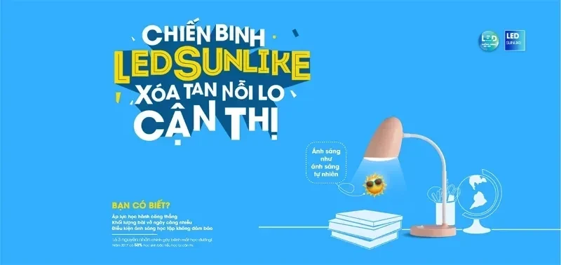 Ánh sáng chất lượng cao, bảo vệ thị lực
