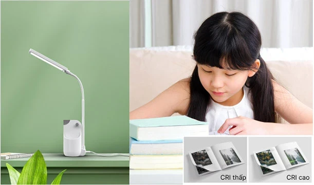 Đèn được trang bị công nghệ LED hiện đại, cảm ứng thông minh, giúp cung cấp ánh sáng chất lượng tốt nhất cho mắt