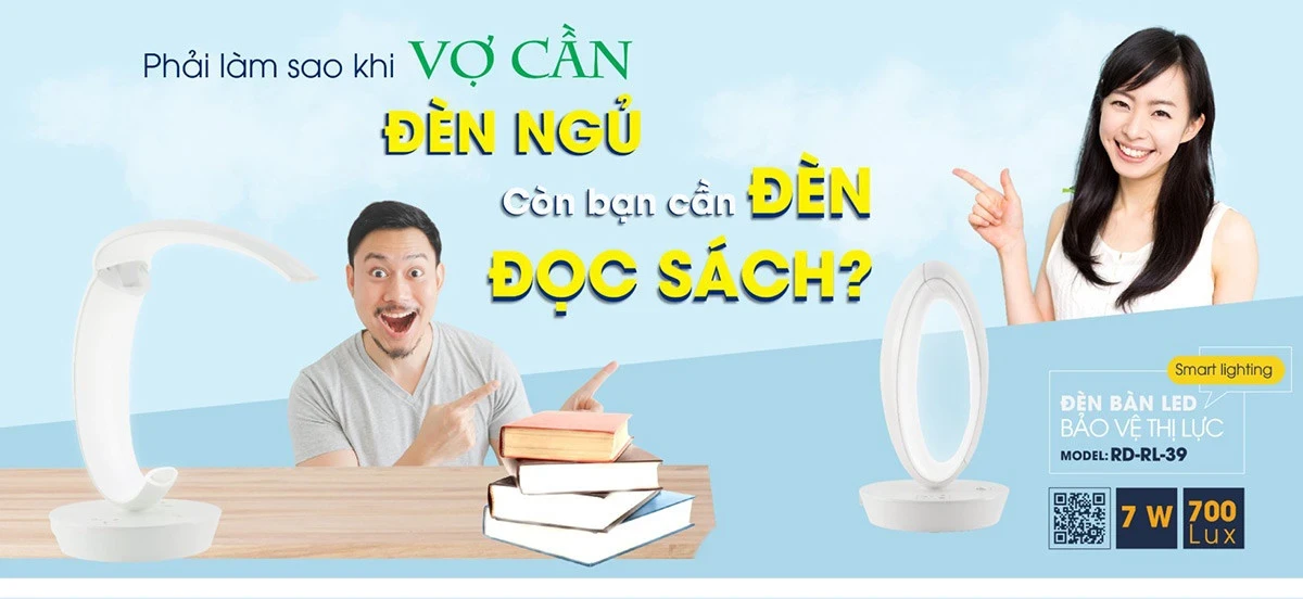 ĐÈN LED BÀN HỌC CẢM ỨNG 7W RD-RL-39 đa chức năng
