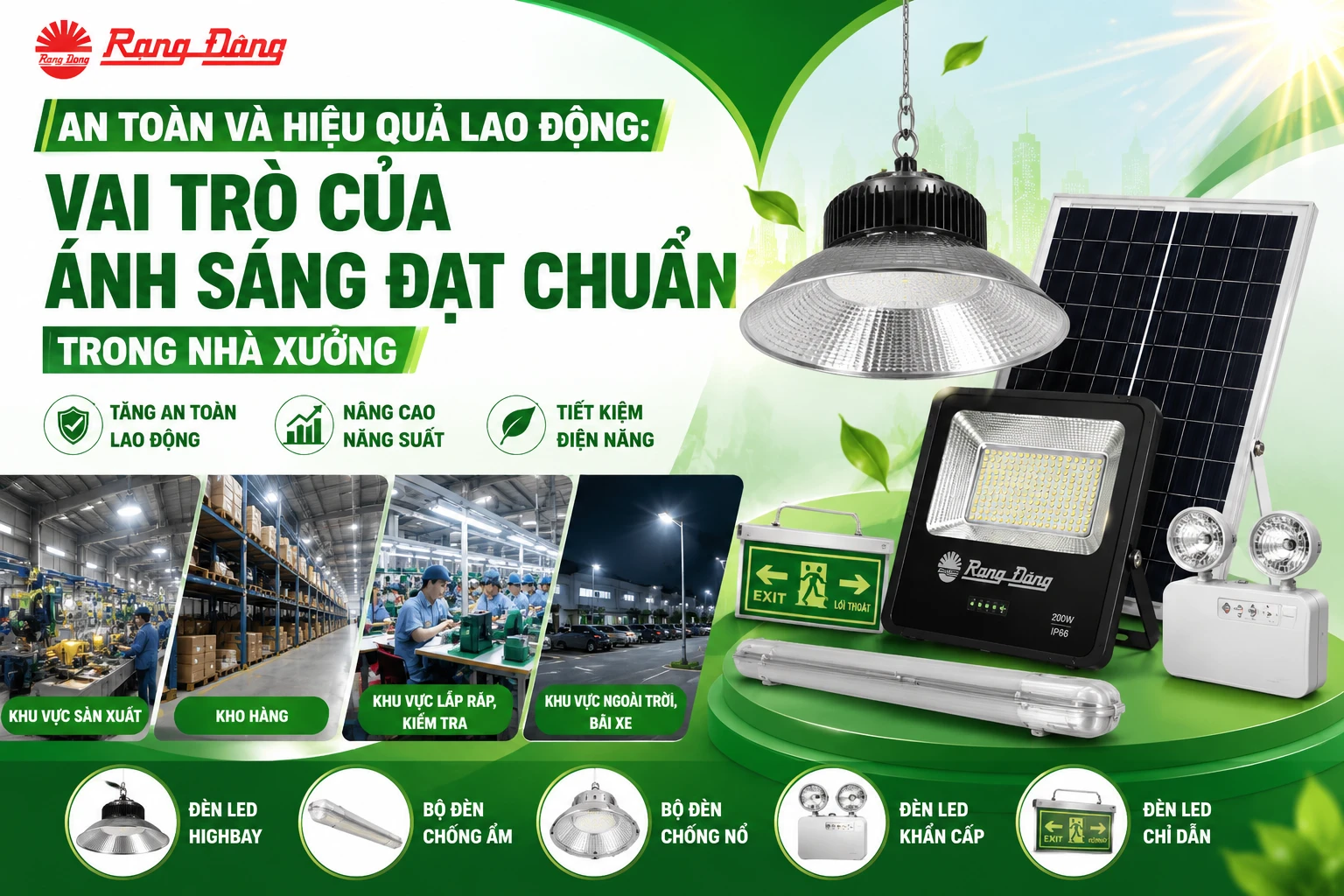 đèn nhà xưởng