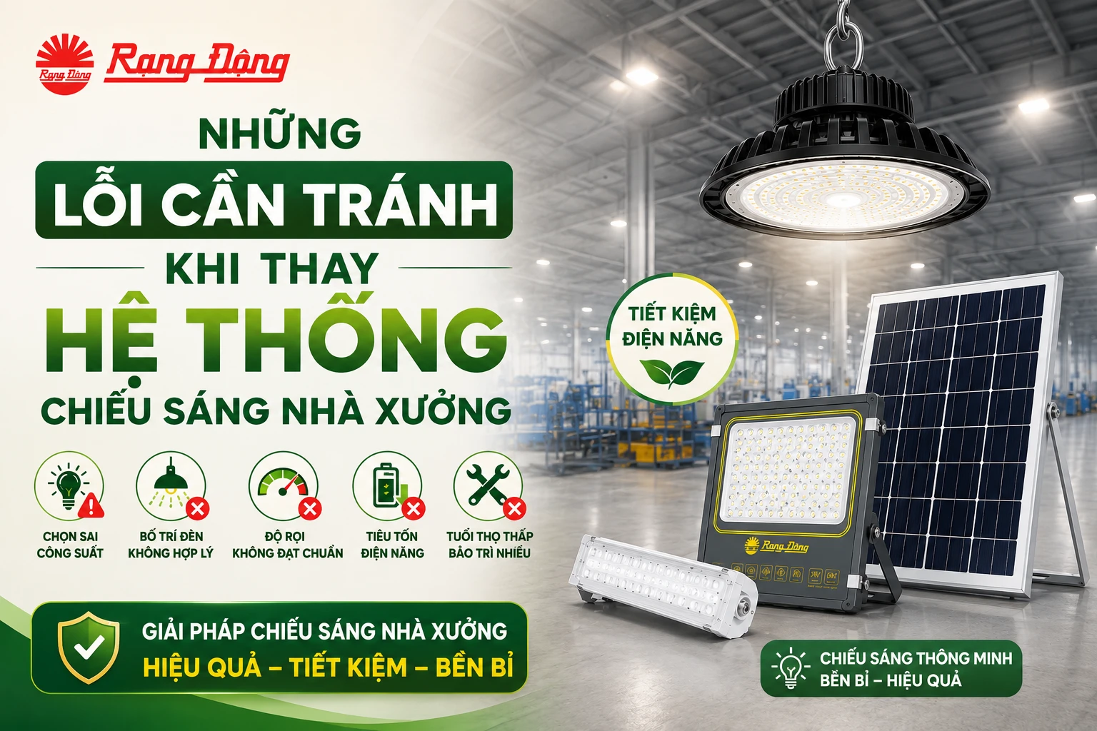 đèn nhà xưởng